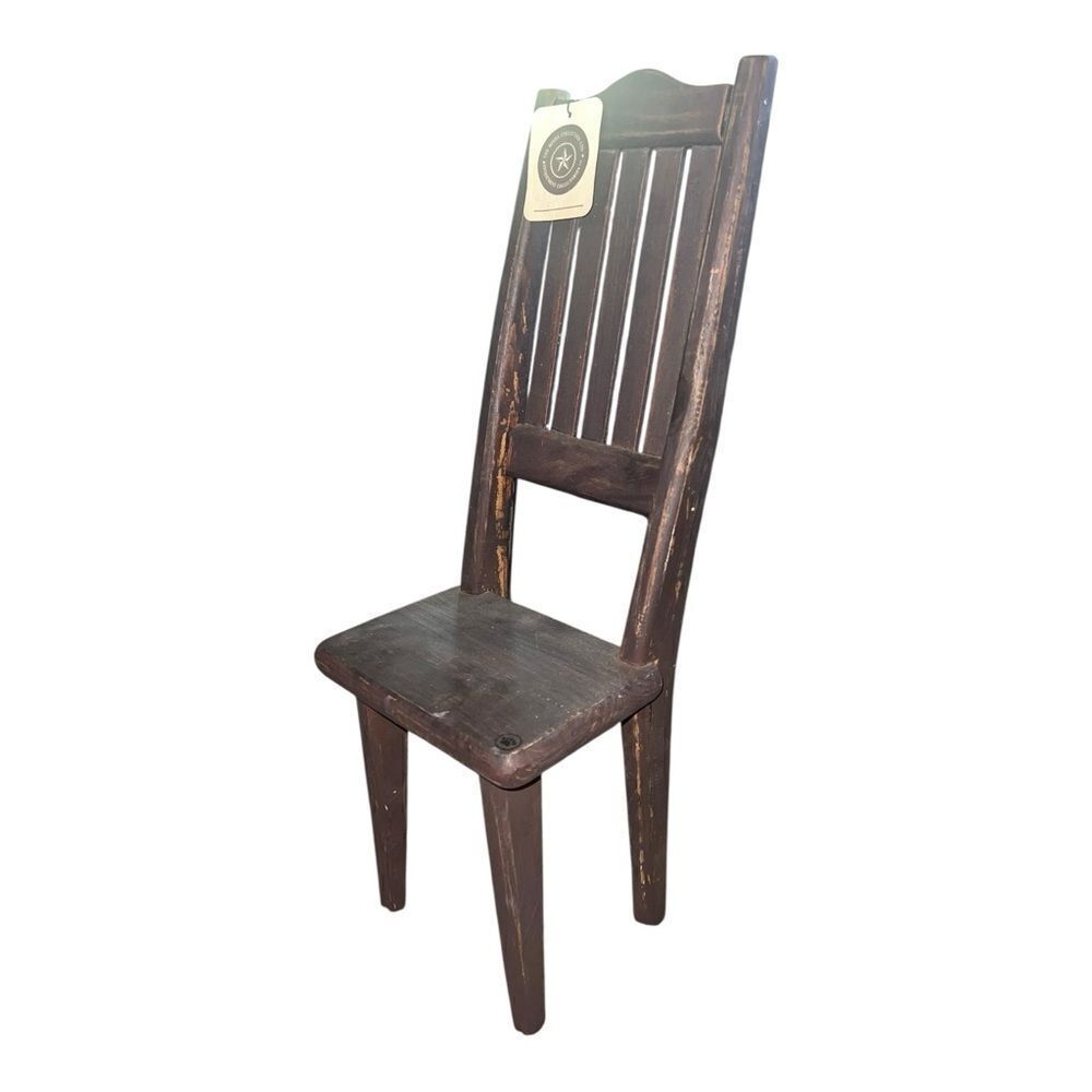 Boyds Bears Bedfords High Back Brown Wooden Chair NWT